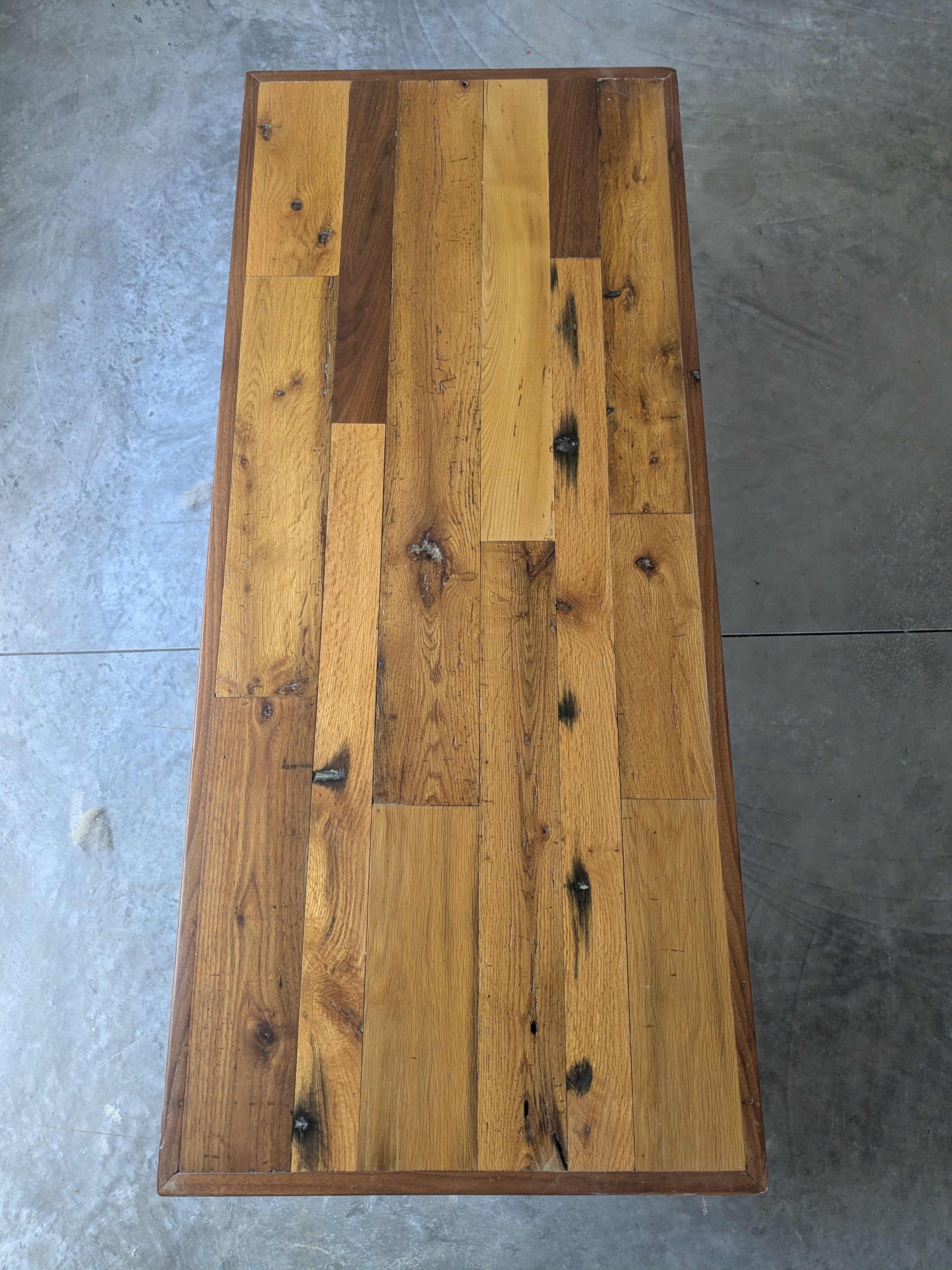 Heritage Reclaimed Coffee Table with Shelf