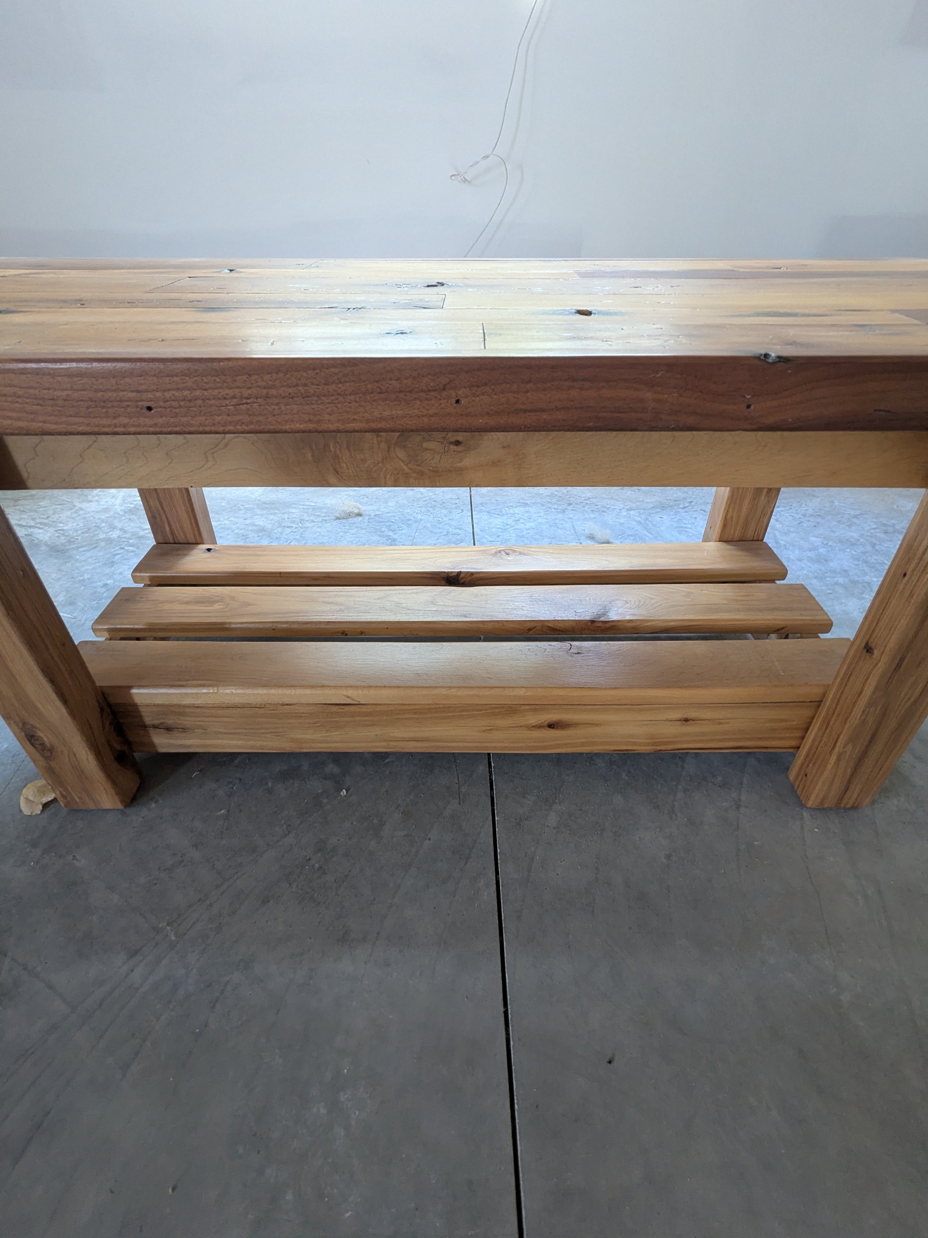 Heritage Reclaimed Coffee Table with Shelf