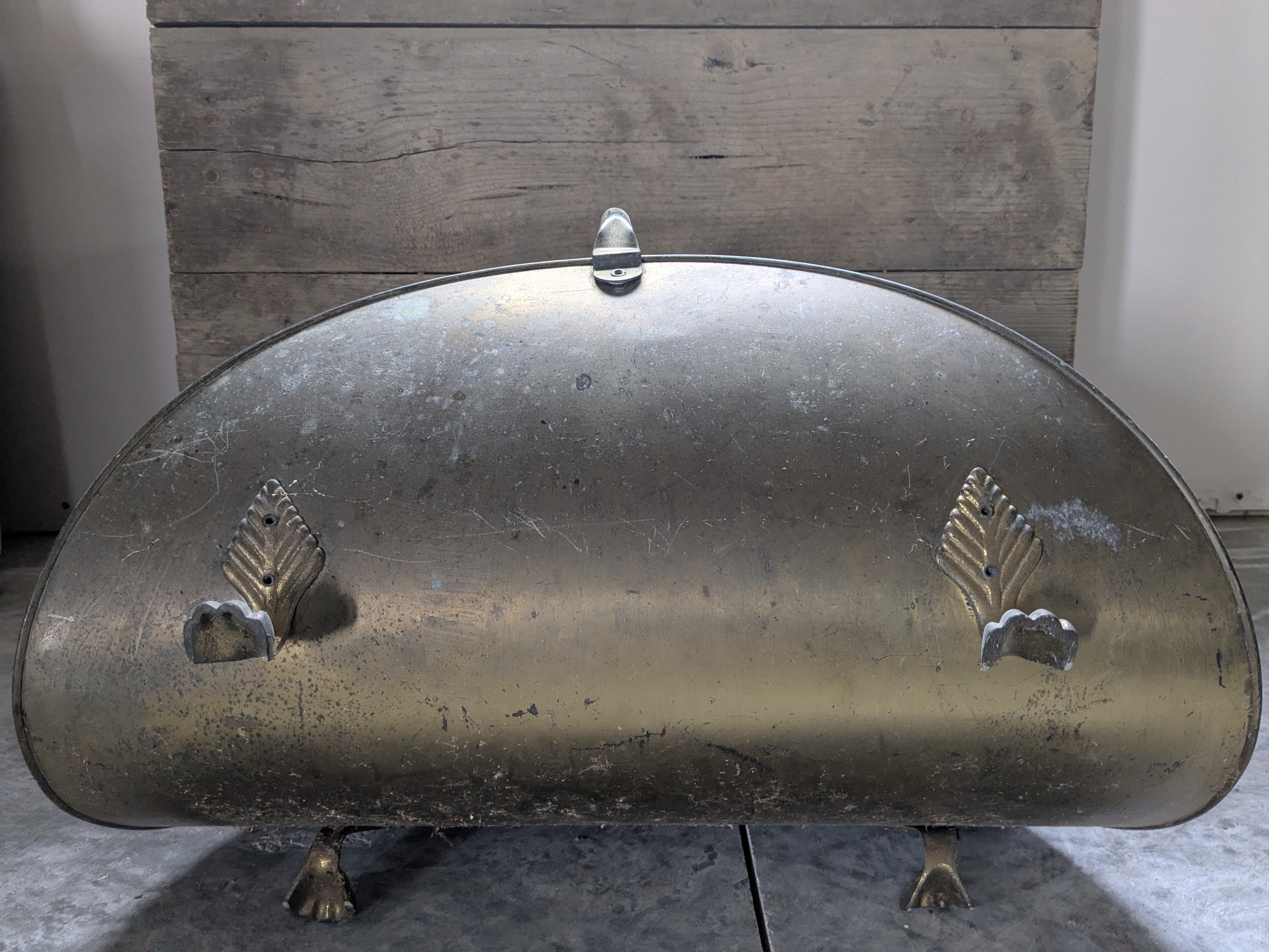 Heritage Brass Fireplace Log Carrier
