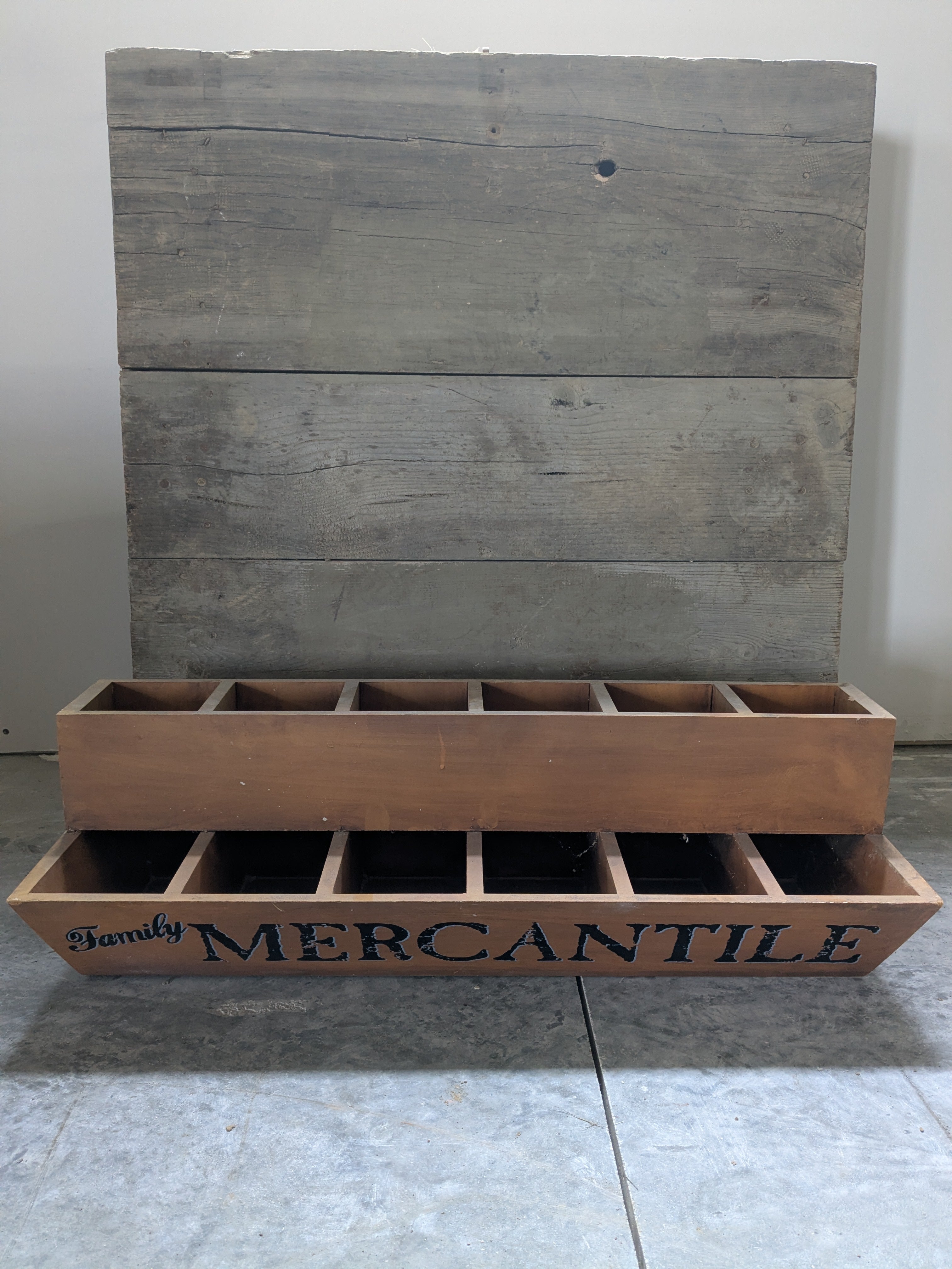 Heritage Mercantile Display Organizer