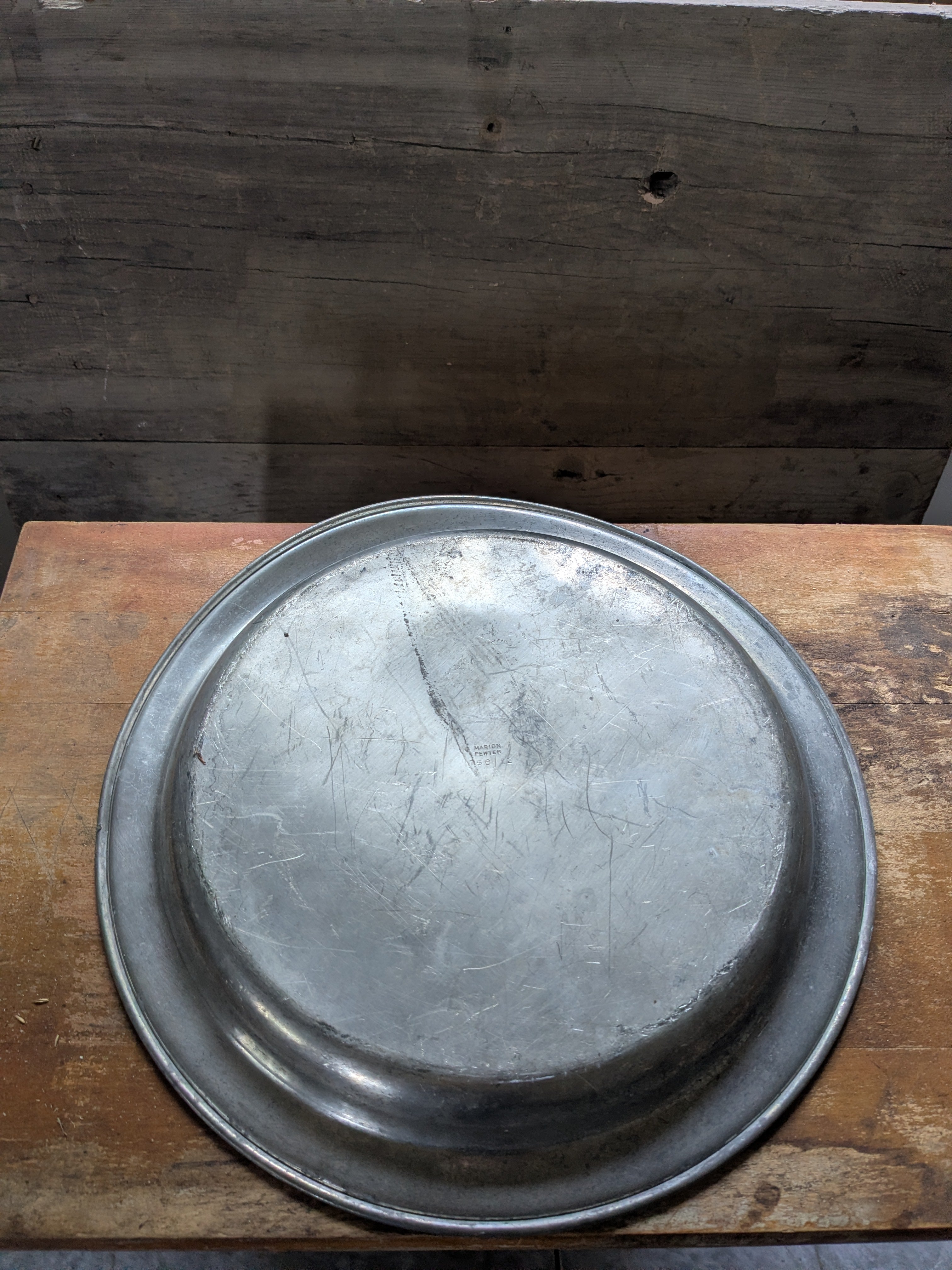 Heritage Pewter Serving Platter