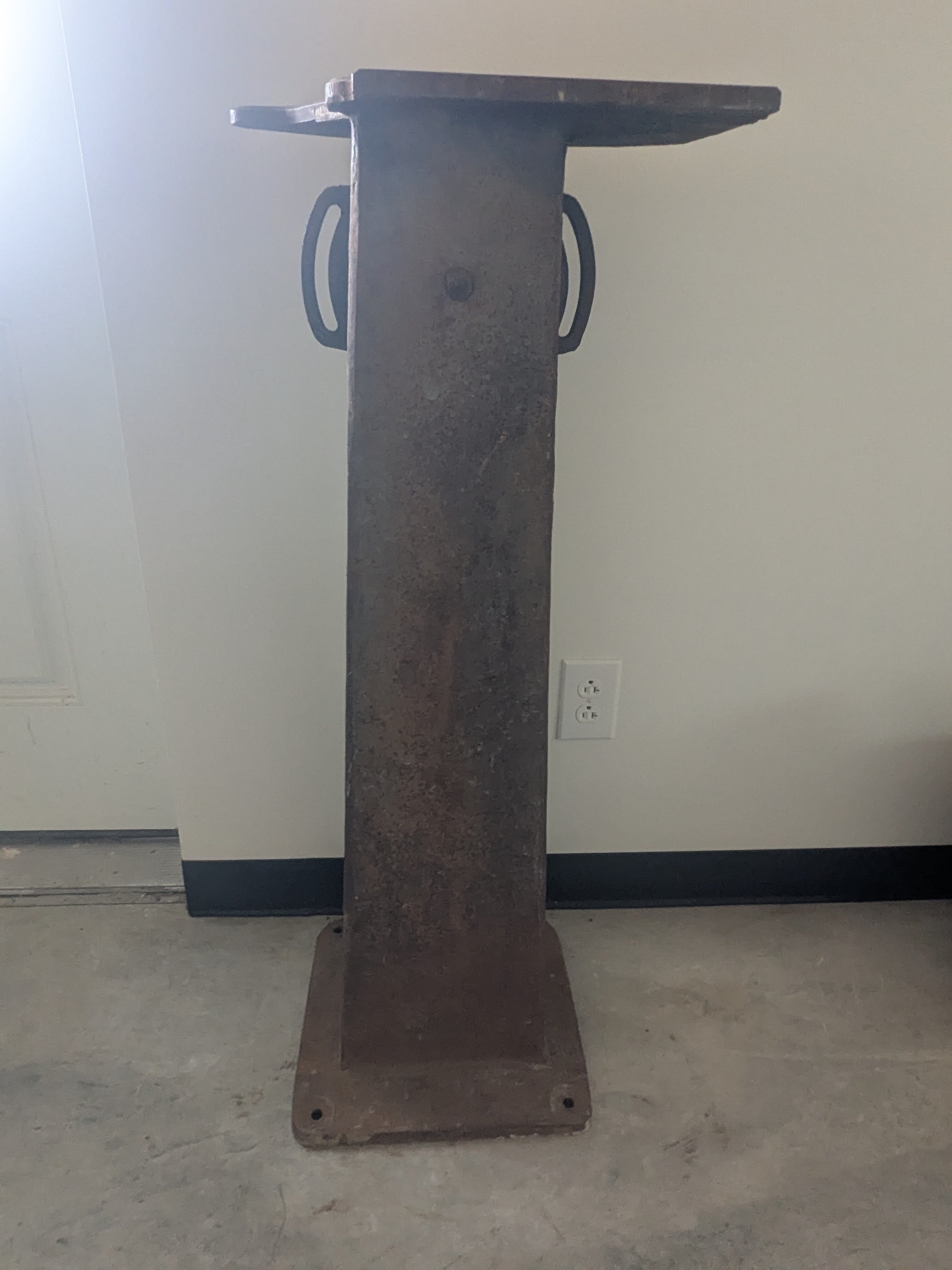 Antique Cast Iron Cobbler Stand
