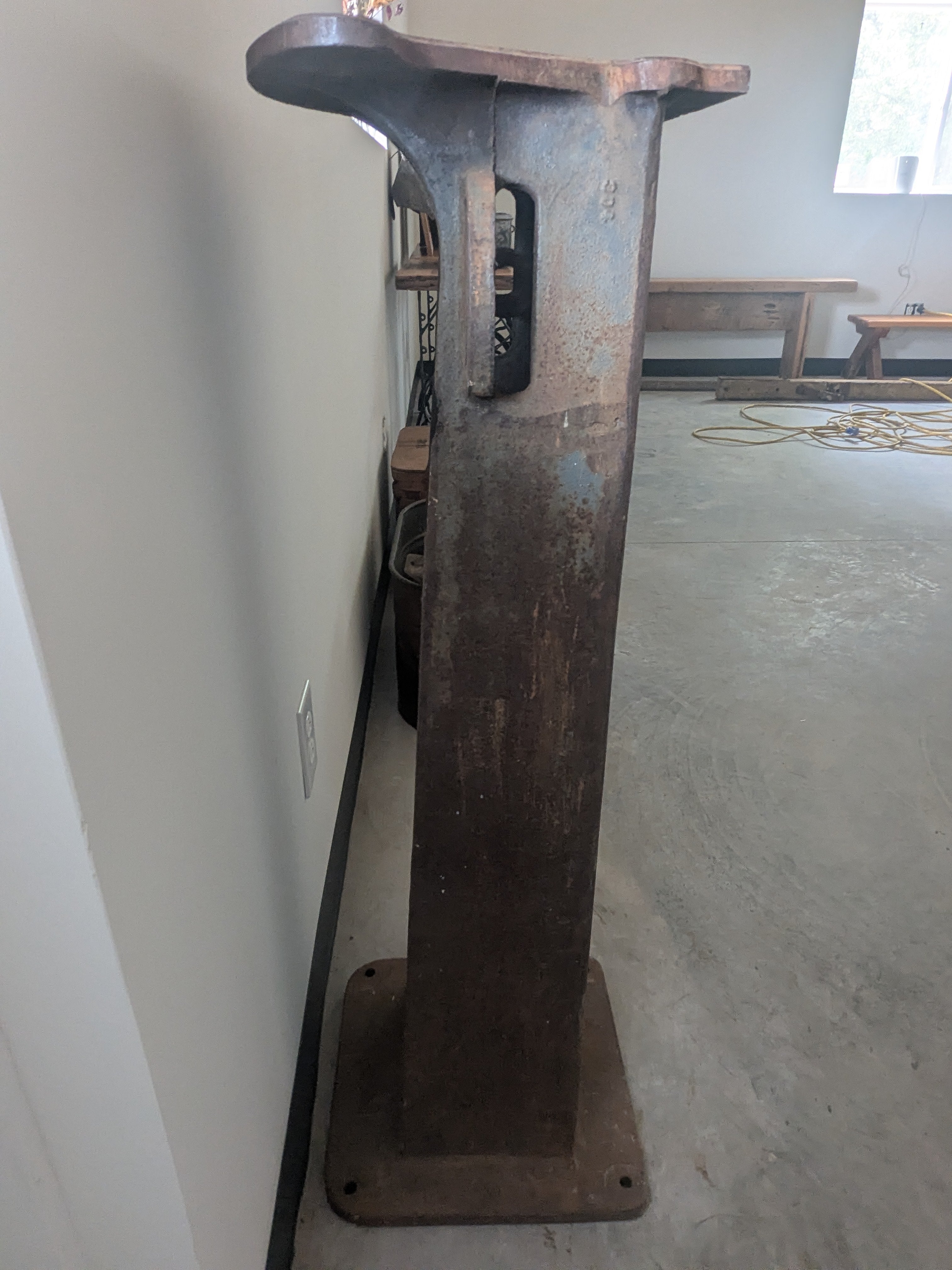 Antique Cast Iron Cobbler Stand