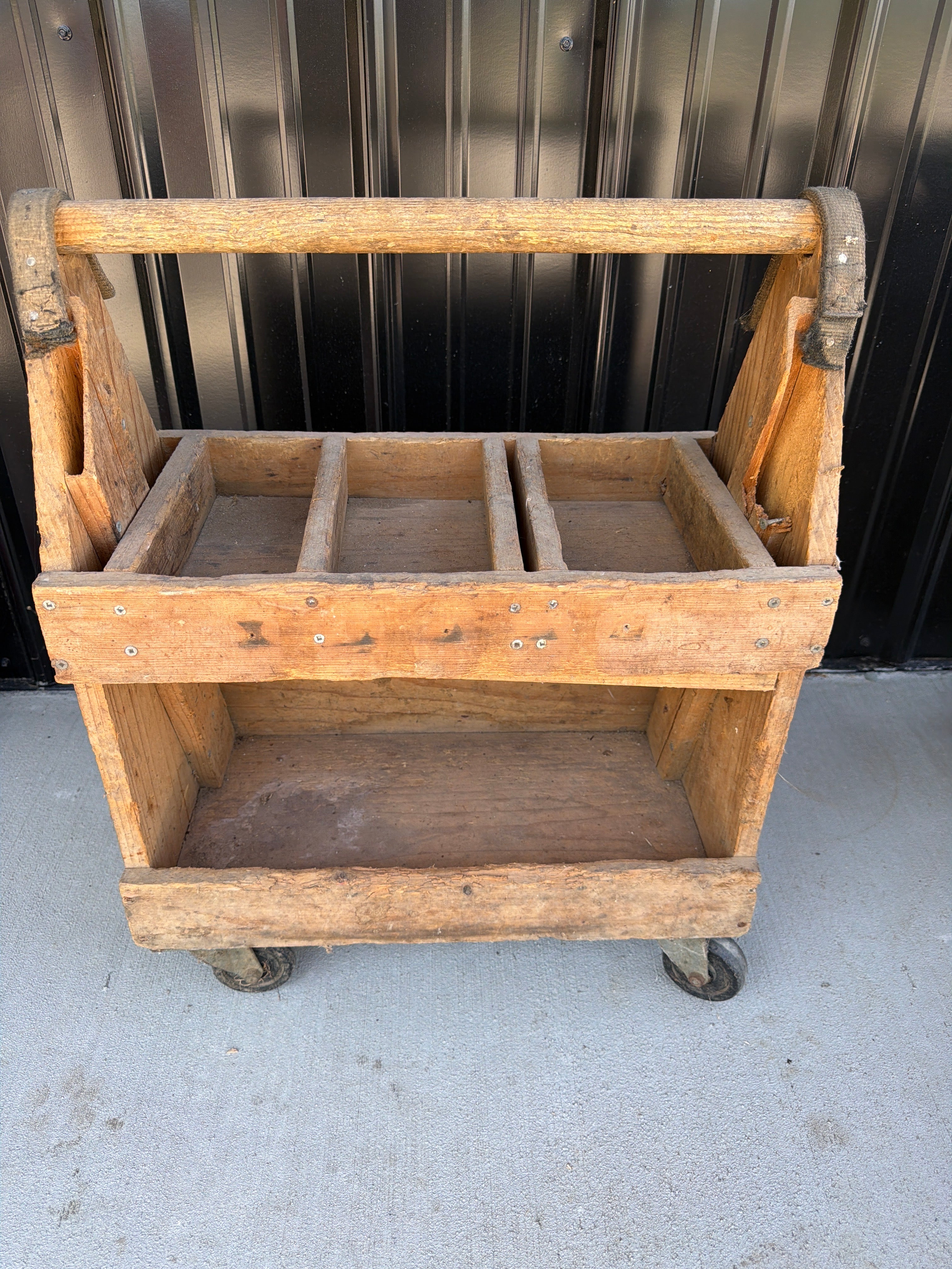 Heritage Rolling Workshop Tote from Restoration Hardwood with preserved heritage character
